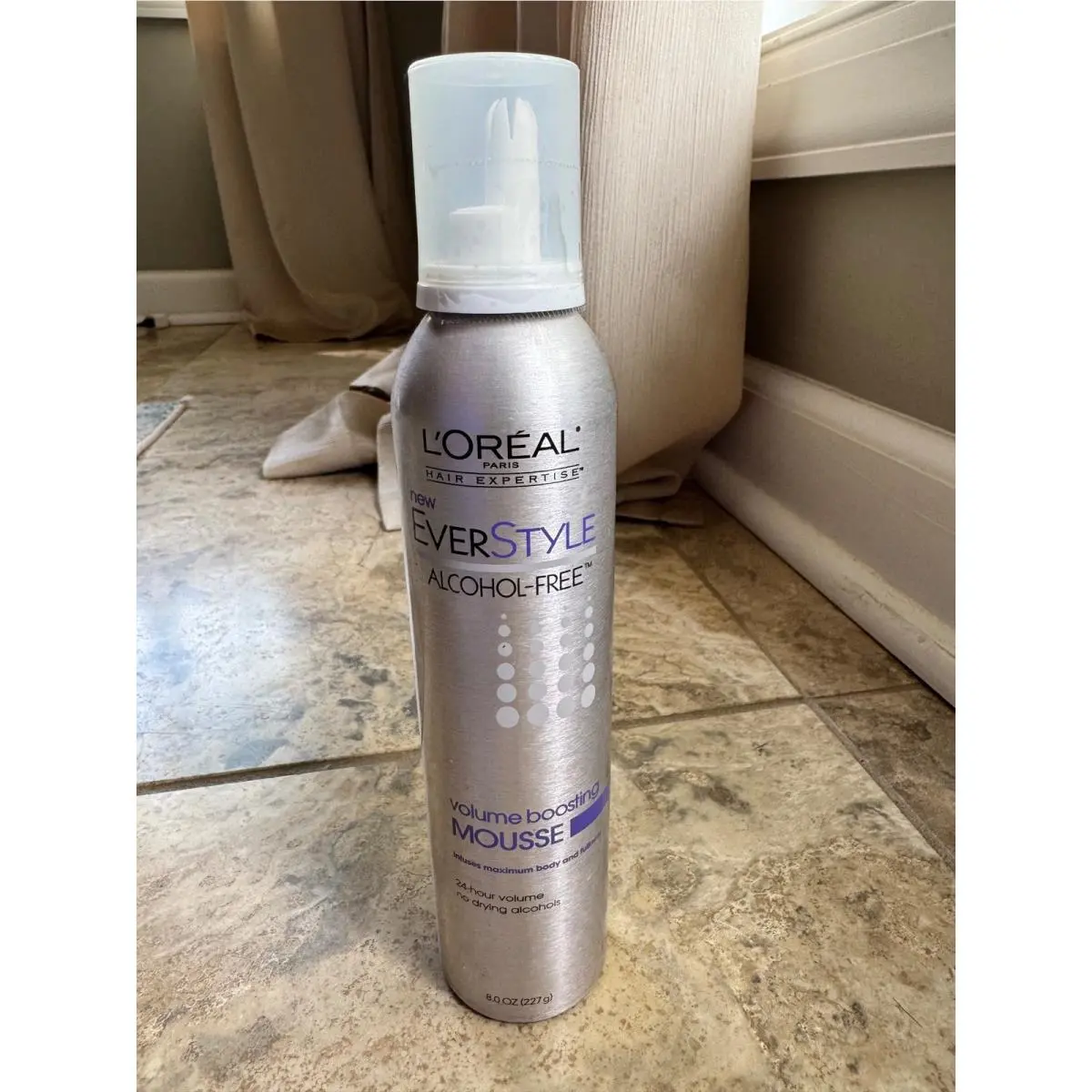 L`oreal Everstyle Volume Boosting Mousse 8 oz Rare Alcohol Free by L'Oréal