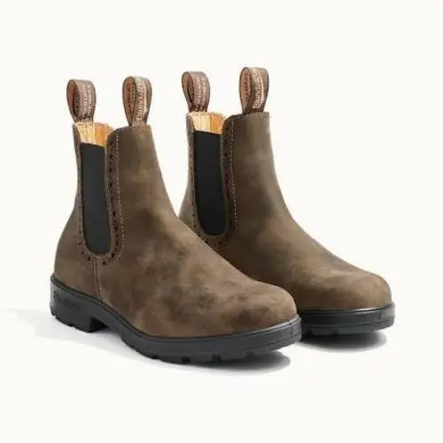 Blundstone High Top Boots Rustic Brown 1351 Men`s Size 10