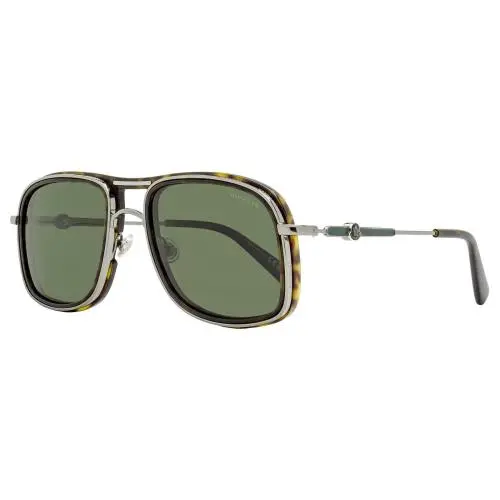 Moncler Kontour Polarized Sunglasses ML0223 52R Ruthenium/havana 56mm