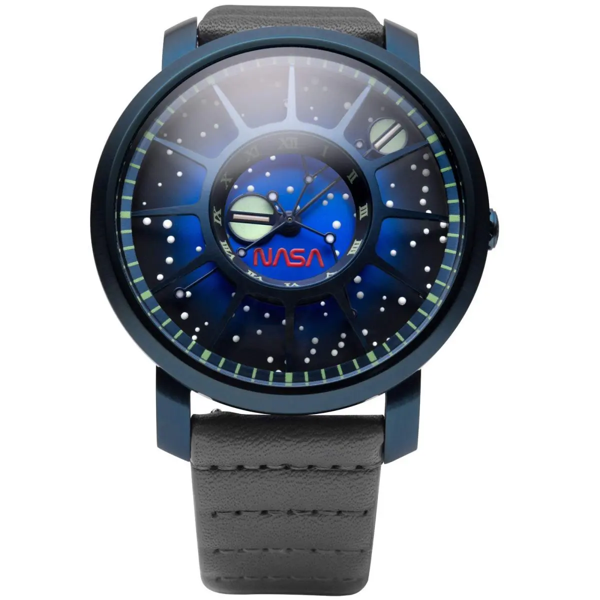 Nasa Trappist-1 Automatic Sapphire Blue Supernova Watch by Xeric