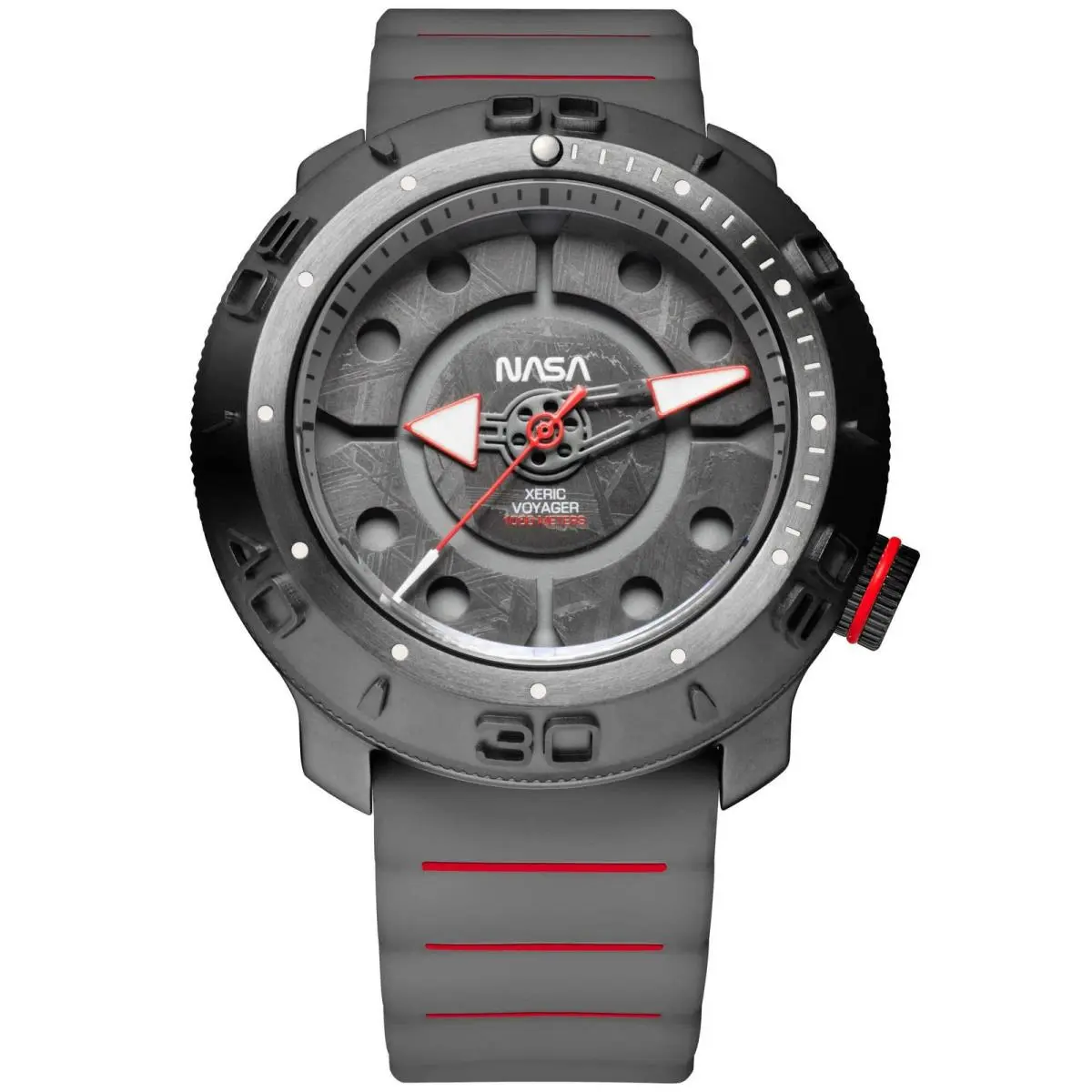 Nasa Voyager Automatic 1000m Diver Meteorite Watch by Xeric