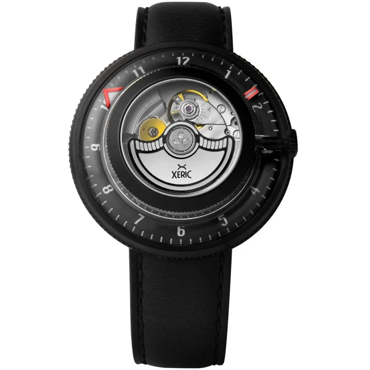 Invertor Automatic Black Red Limited Edition Watch by Xeric