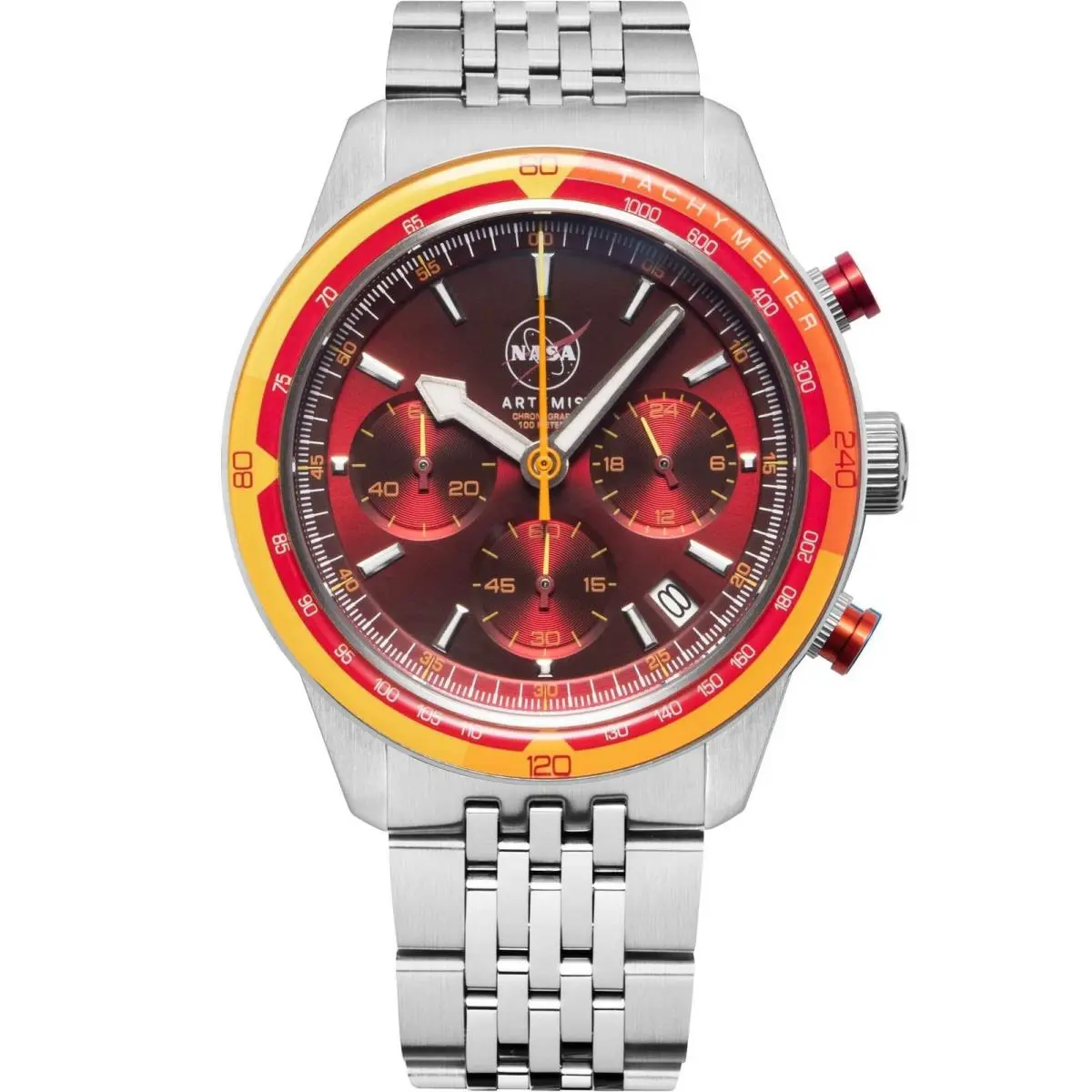 Nasa Artemis Chrono Afterburn Limited Edition Men`s Watch by Xeric