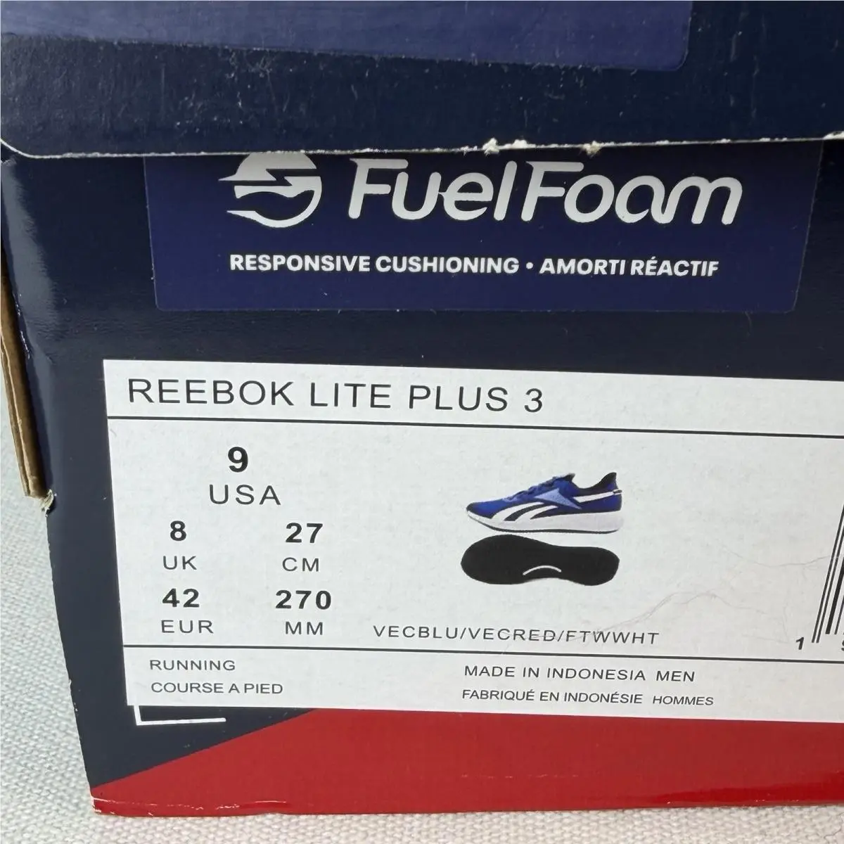 Reebok shoes - Reebok Lite Plus 3 - Lite Plus - GY3965 - Blue 6