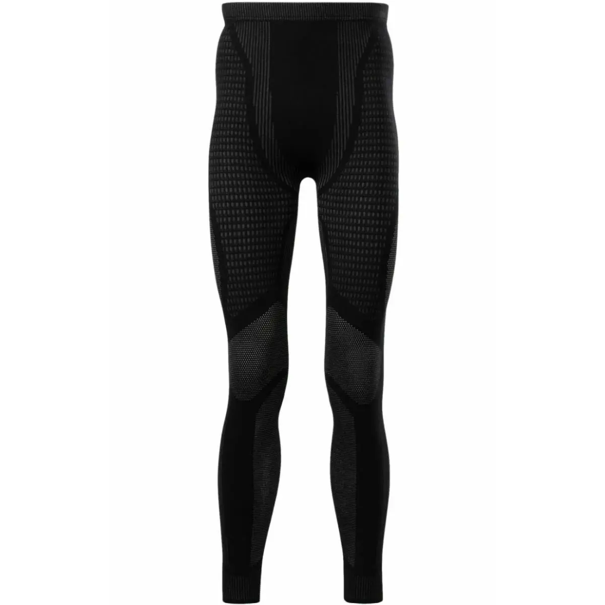 Reebok Unisex Ltd Black Baselayer Mesh Jacquard Leggings Black Size M