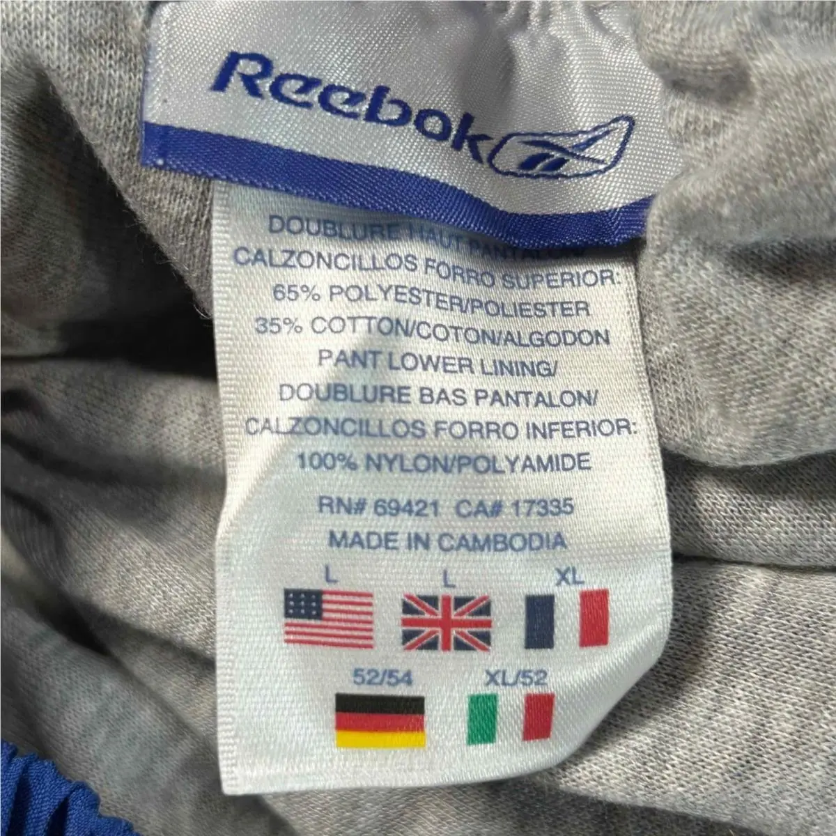 Reebok clothing - Blue 10