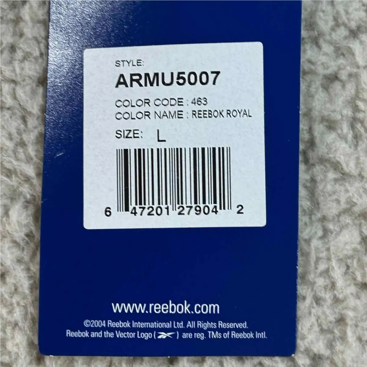 Reebok clothing - Blue 4