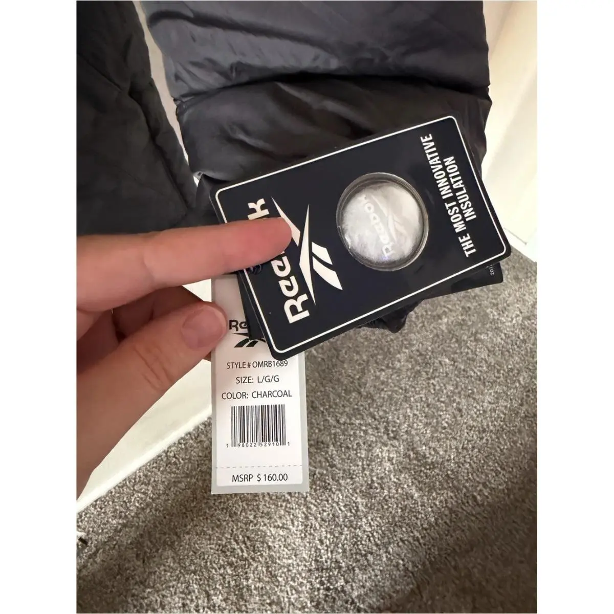 Reebok clothing - Gray 2