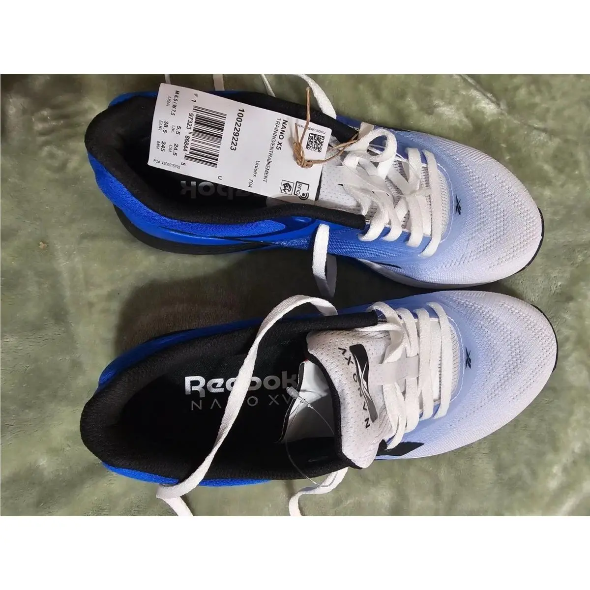 Reebok shoes - Reebok Nano X5 - Nano - 100229223 - White/Optimum Blue/Black 0