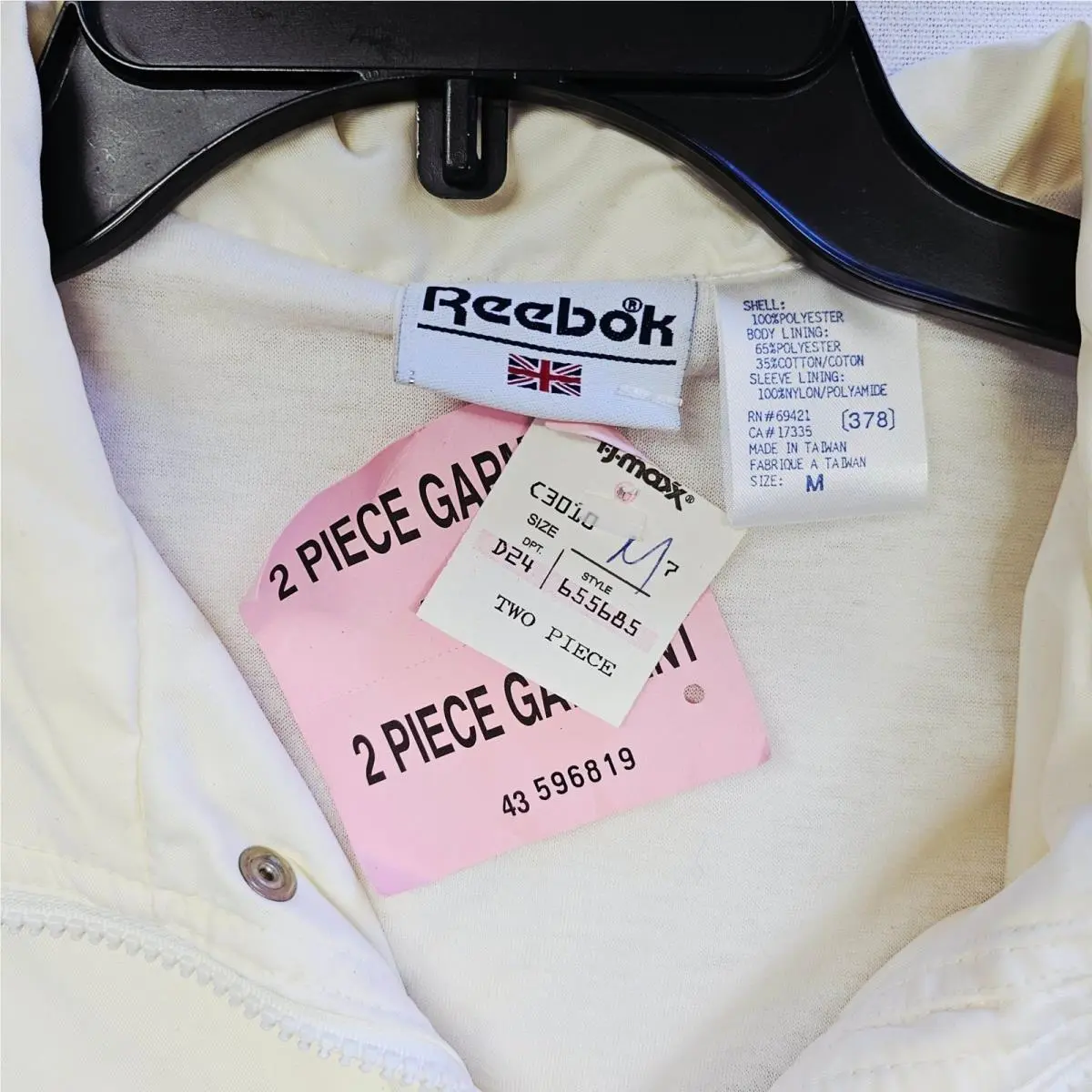 Reebok clothing - Cream 17