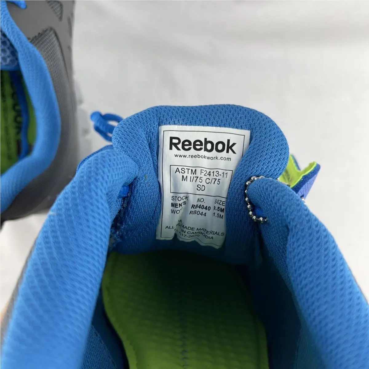 Reebok shoes - Blue (UPC: 690774385641) 6