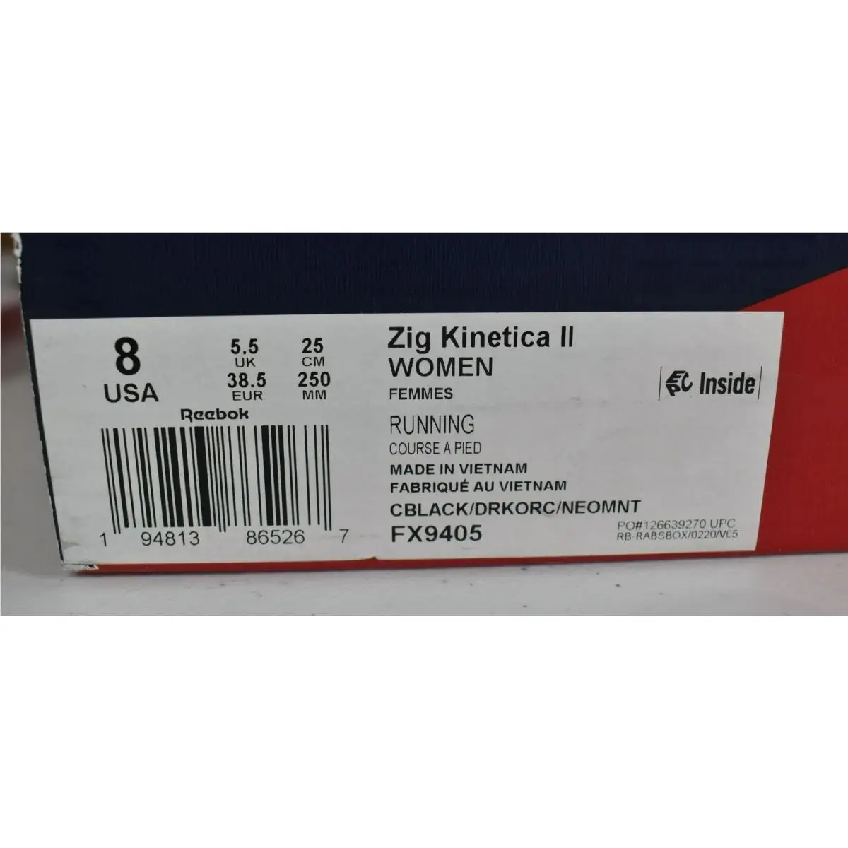 Reebok shoes - Reebok Zig Kinetica - Zig Kinetica - Multicolor (UPC: 194813865267) 6