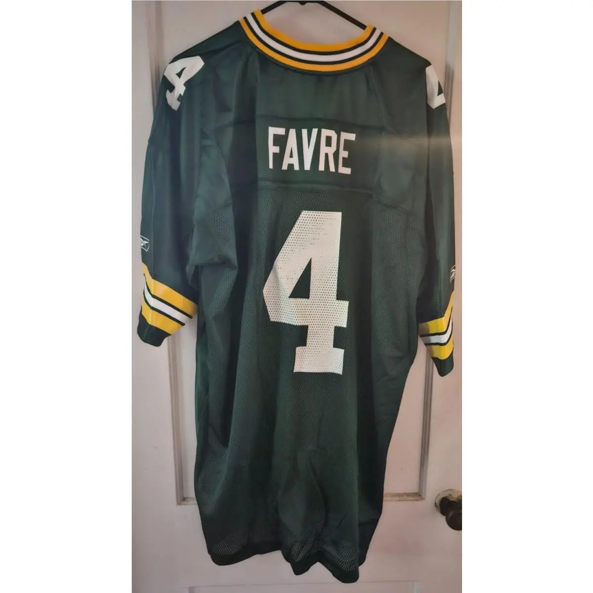 Green Bay Packers 4 Brett Favre Nfl Equipment Reebok Football Jersey XL