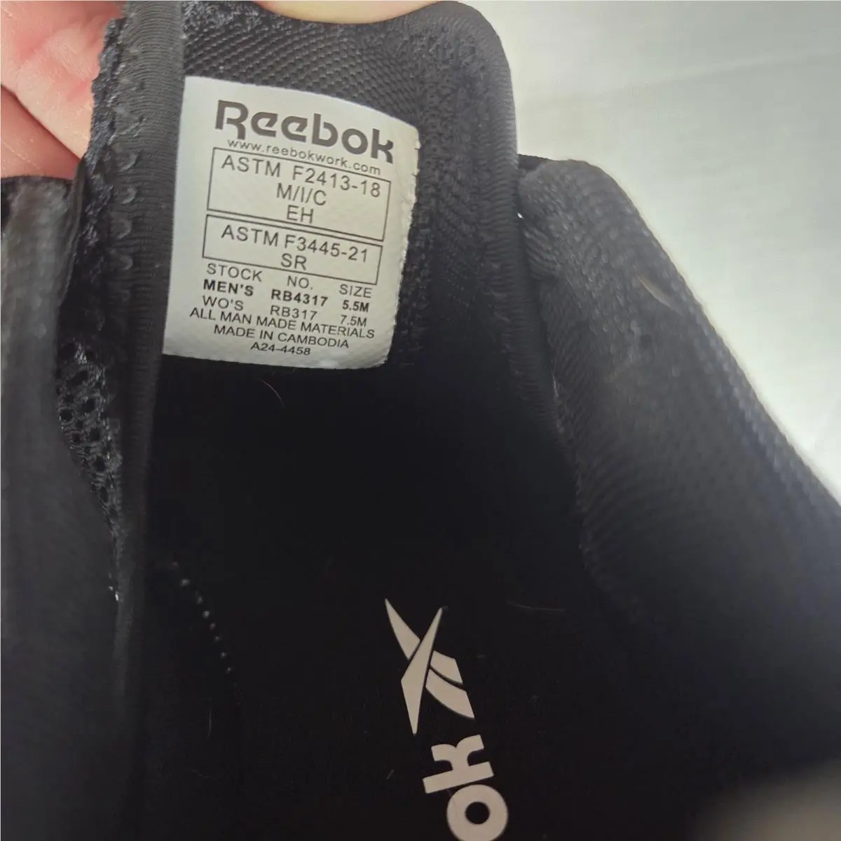Reebok shoes - Reebok Fusion Flexweave - Fusion Flexweave - RB317 - Black 12
