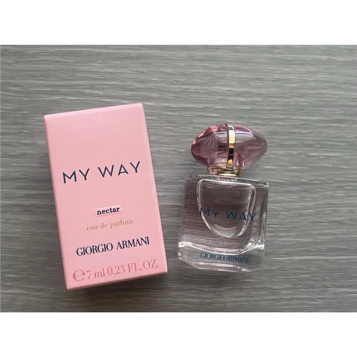 Giorgio Armani My Way Nectar Eau de Parfum Mini Splash Edp 0.23 oz /7 ml Perfume