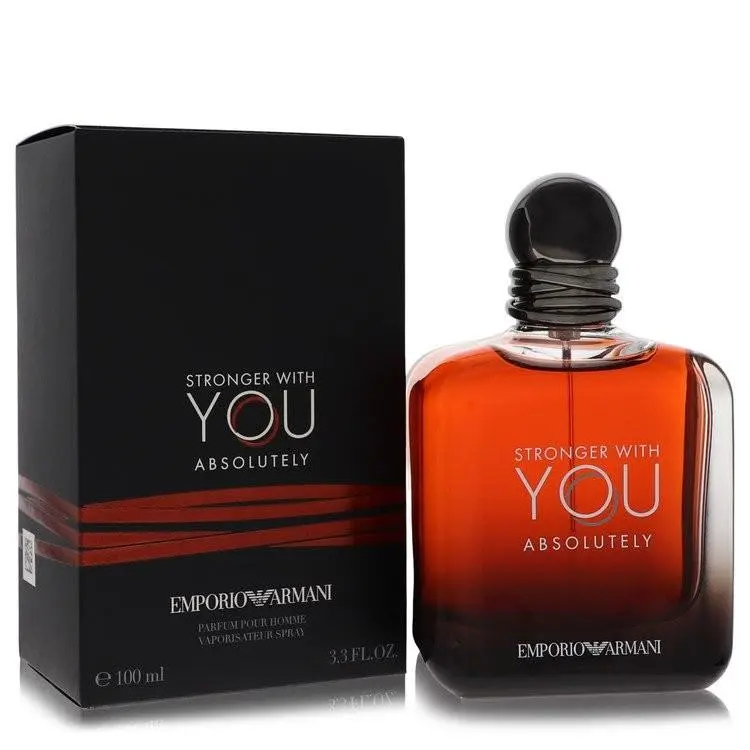 Stronger with You Absolutely by Giorgio Armani Edp Spray 3.3 oz 100 ml Men Scent
