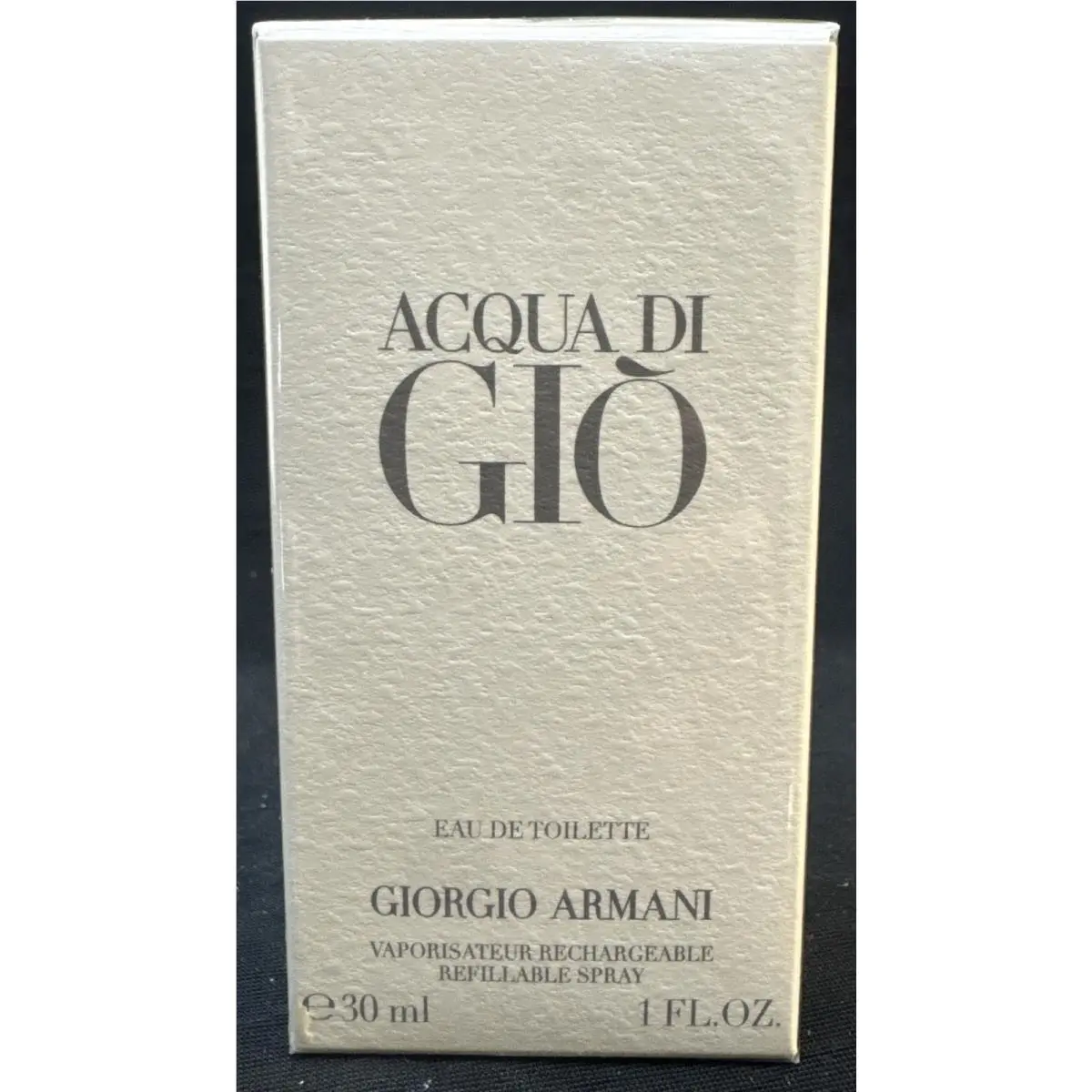 Acqua di Gio Eau de Toilette Rechargeable Spray 1oz by Giorgio Armani