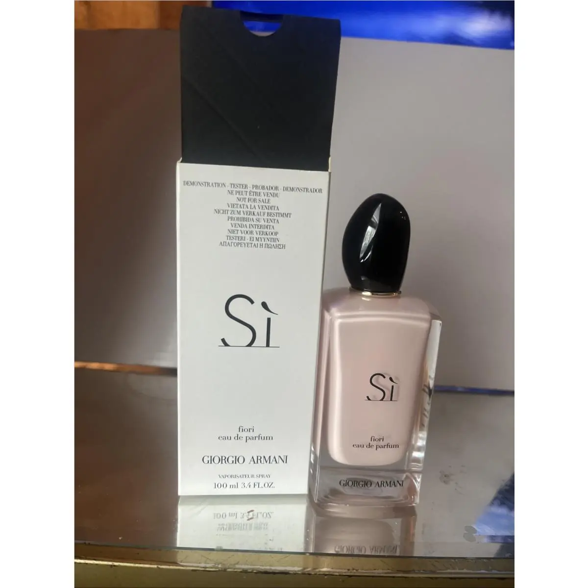 SI Fiori  100 ml 3.4 oz Eau de Parfum Tstr by Giorgio Armani