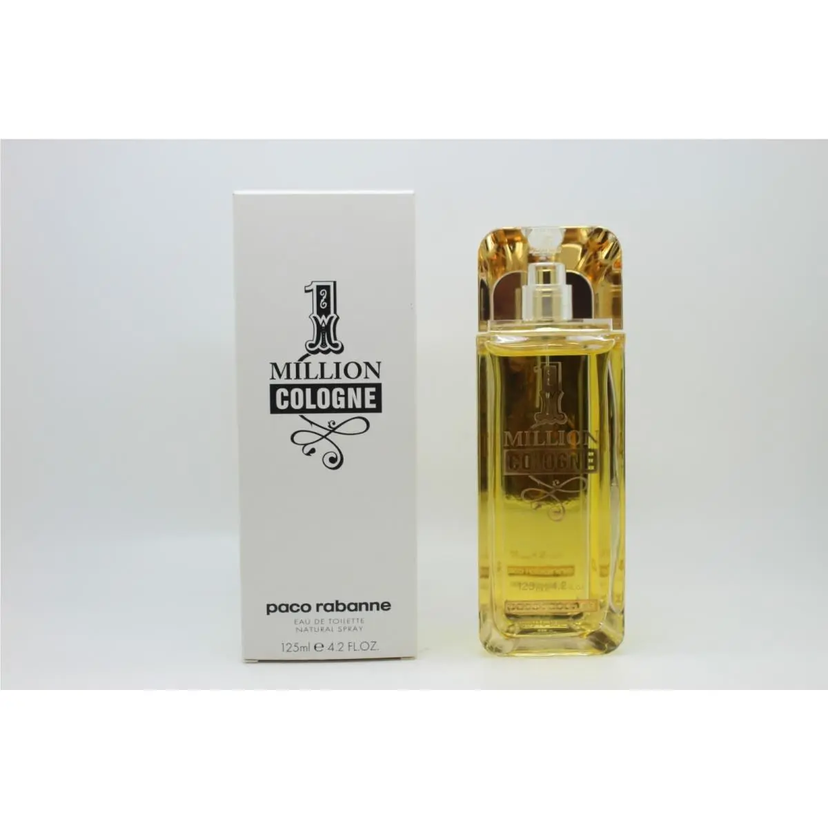1 Million Cologne  4.2 oz 125 ml Edt Spray Men Tester by Paco Rabanne