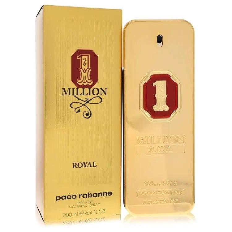 1 Million Royal Parfum Spray 6.8 oz 200 ml Men`s Perfume Bottle by Paco Rabanne