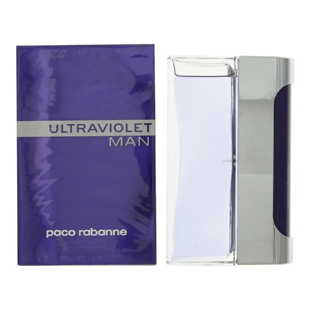 Ultraviolet  Box For Men 3.4 Oz Eau De Toilette Spray by Paco Rabanne