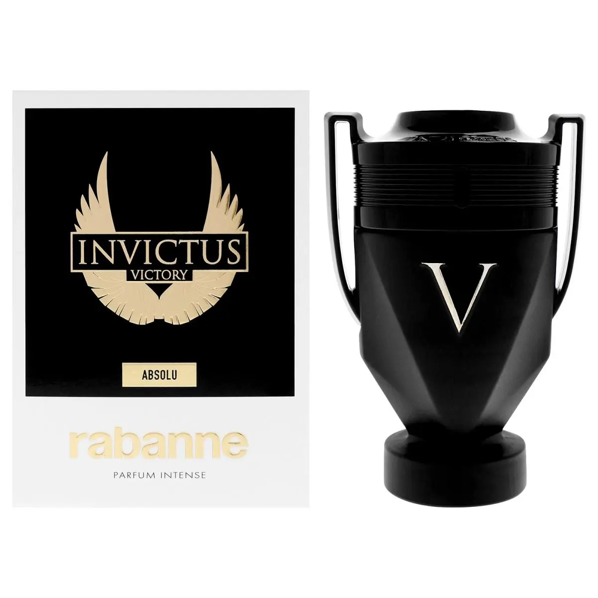 2 Pack Invictus Victory Absolu Intense  For Men - 3.4 oz Parfum by Paco Rabanne