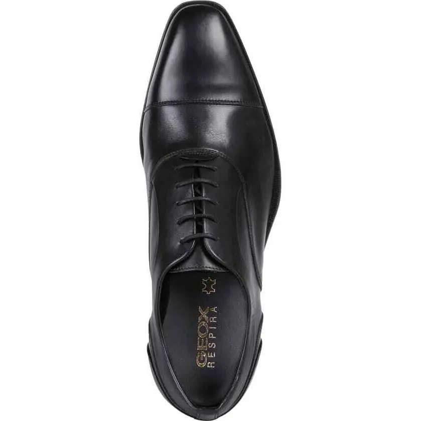 Life Cap Toe Oxford Alternate Color Black Life Cap Toe Oxford by Geox