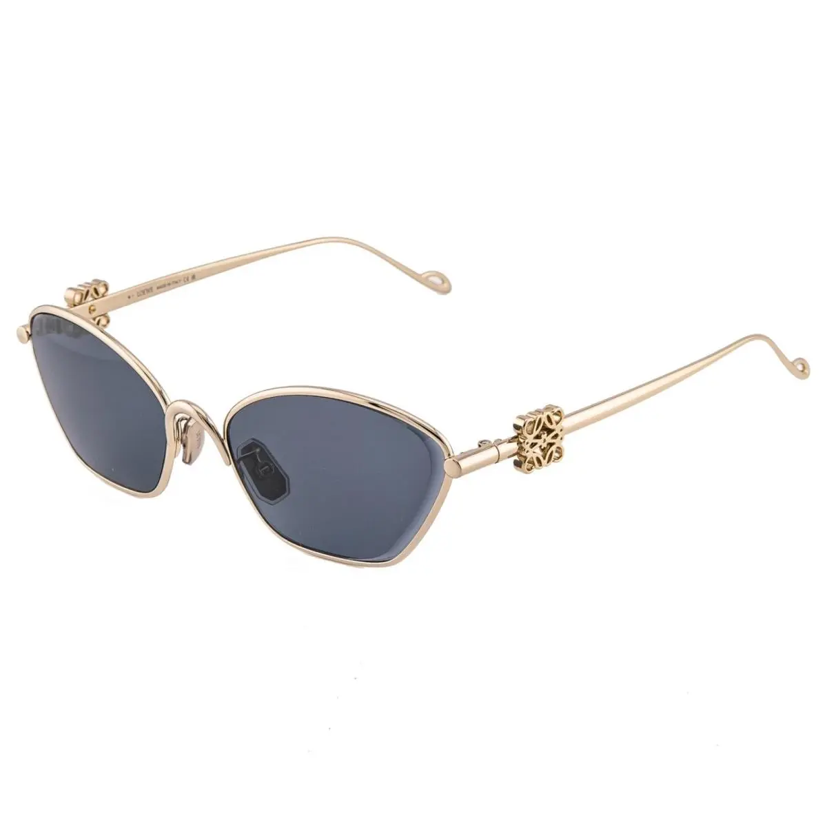 LW40115U-5732V Sunglasses Gold Blue 57mm Missing by Loewe