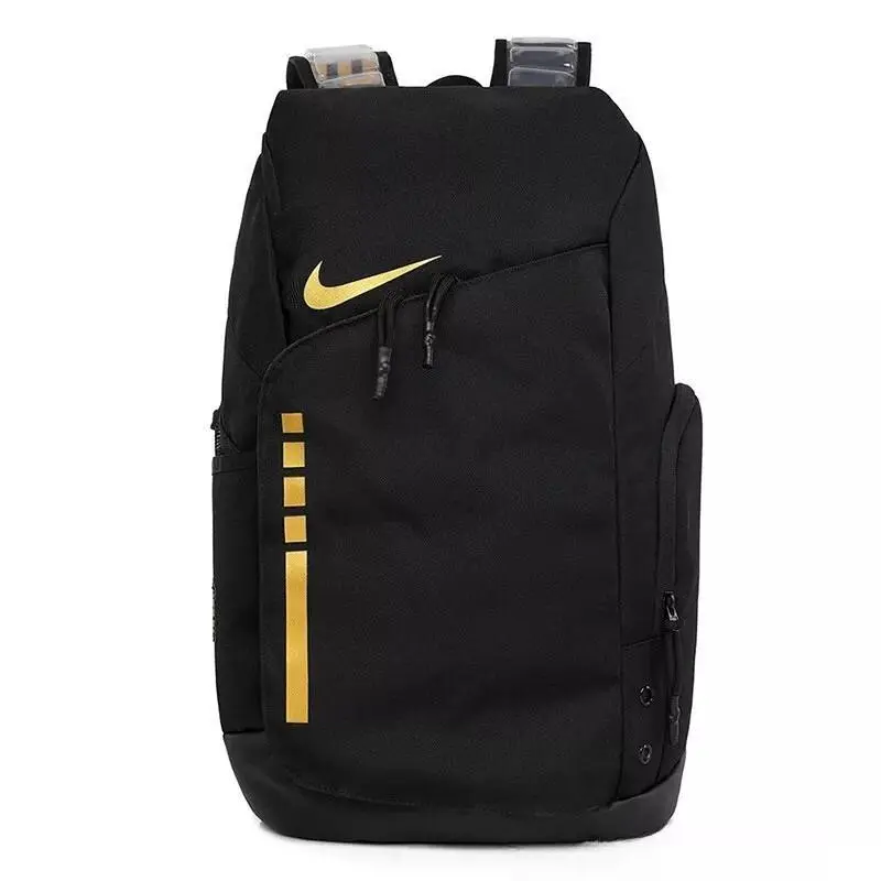 Unisex  Hoops Elite Pro Backpack Basketball Backpack For Man Woman US Black Gold by Nike