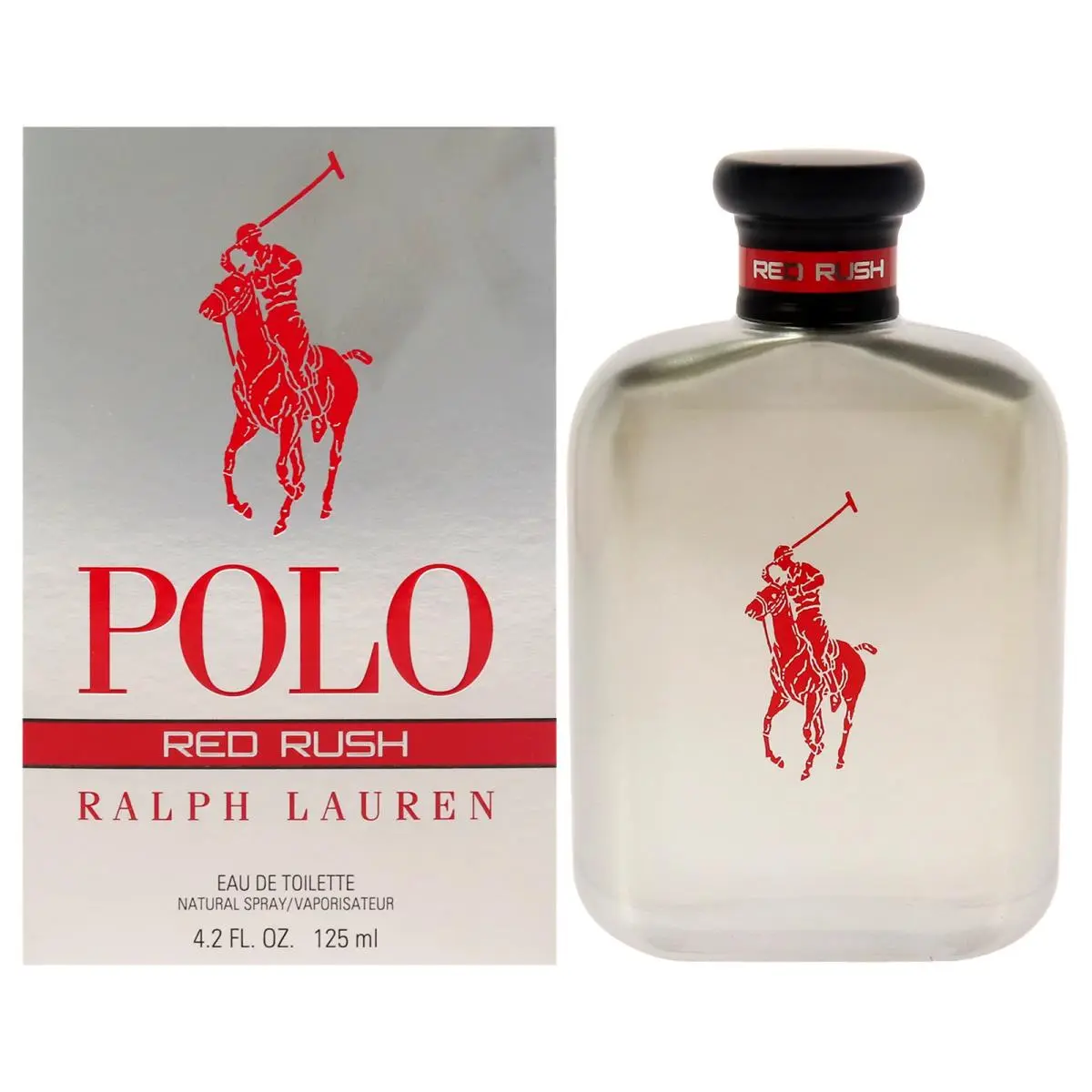 Polo Red Rush by Ralph Lauren 4.2 oz Edt Spray For Men