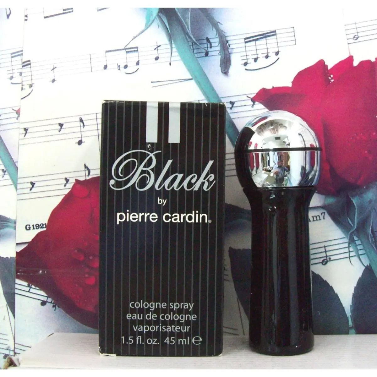 Black By  Edc Spray 1.5 Fl. Oz. Vintage by Pierre Cardin