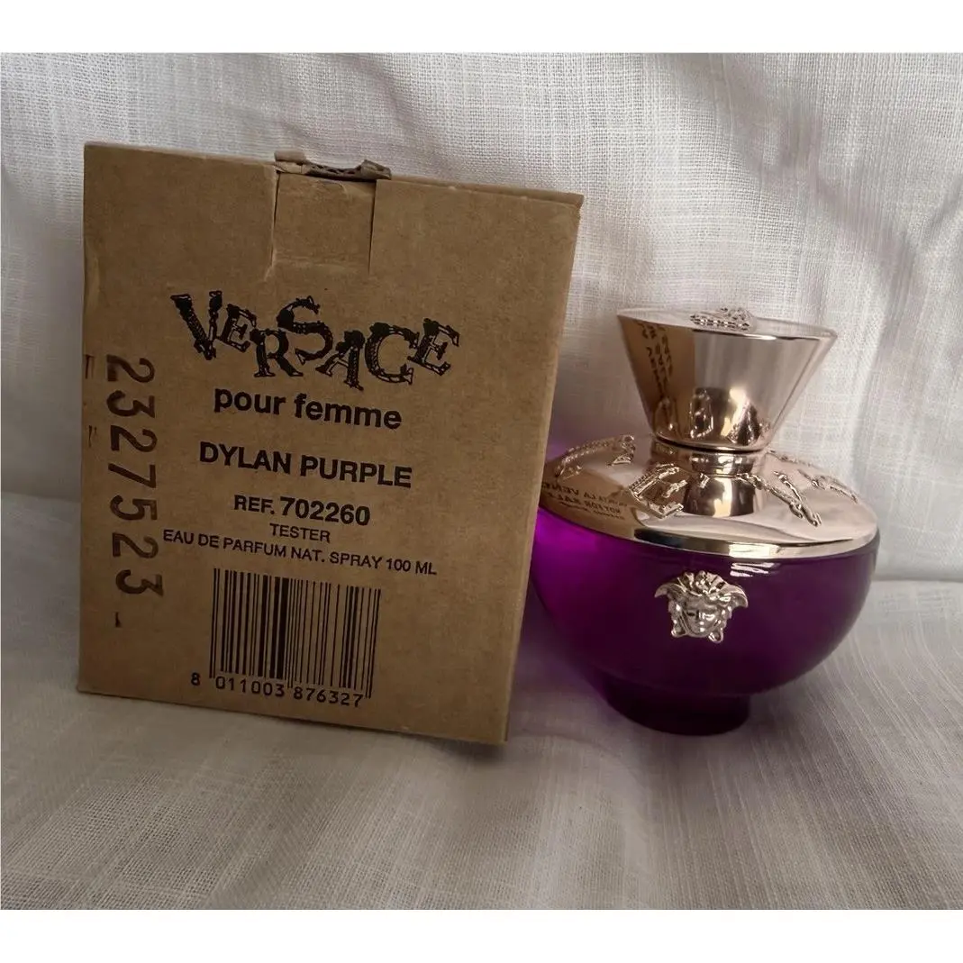 Versace Per Femme Dylan Purple Eu De Perfume Woman’s 100ml 3.4oz Tester Presenta