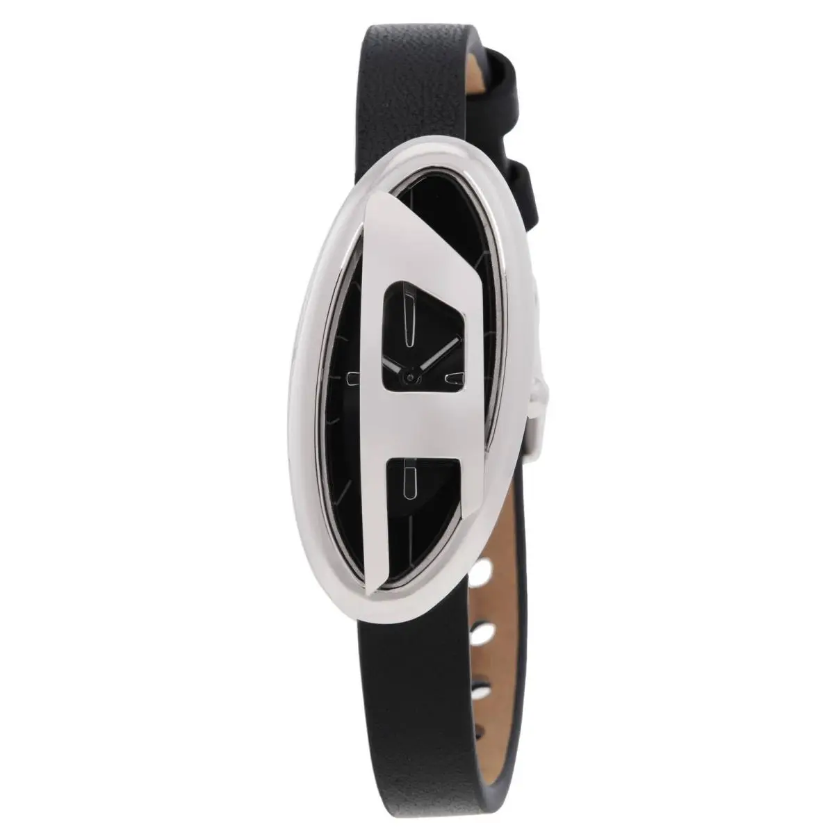 Diesel D-era Quartz Black Dial Ladies Watch DZ5612
