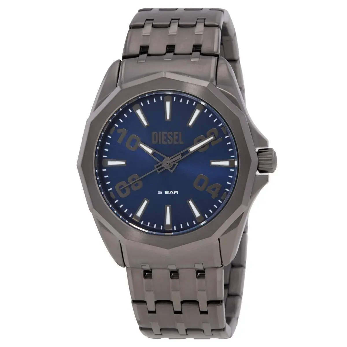 Diesel Stinger Quartz Blue Dial Men`s Watch DZ2238