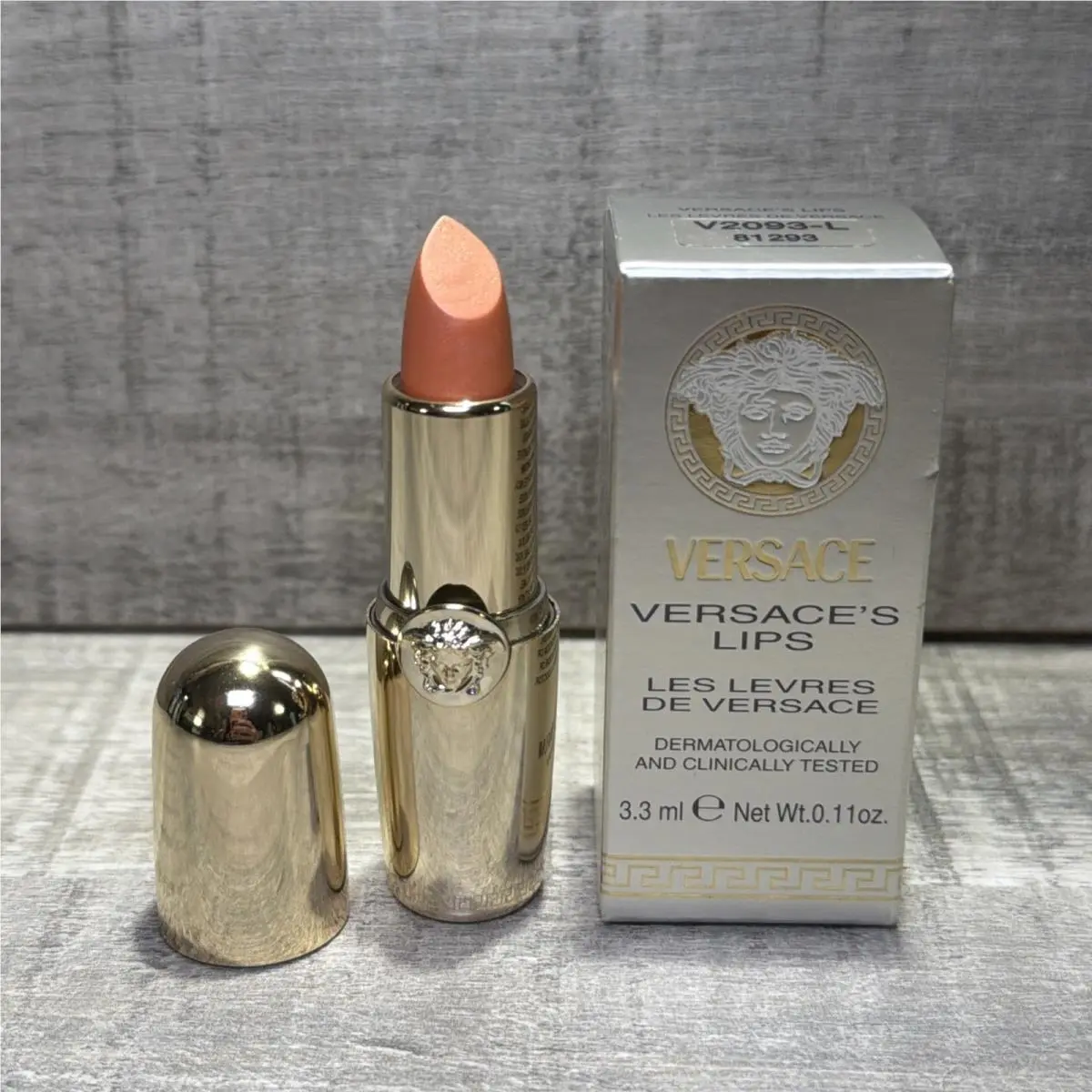 Versace’s Lips Lipstick Rosetto Versace V2093-L 81293 Rare