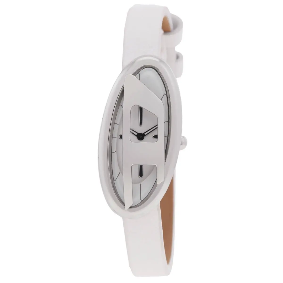Diesel D-era Quartz White Dial Ladies Watch DZ5613