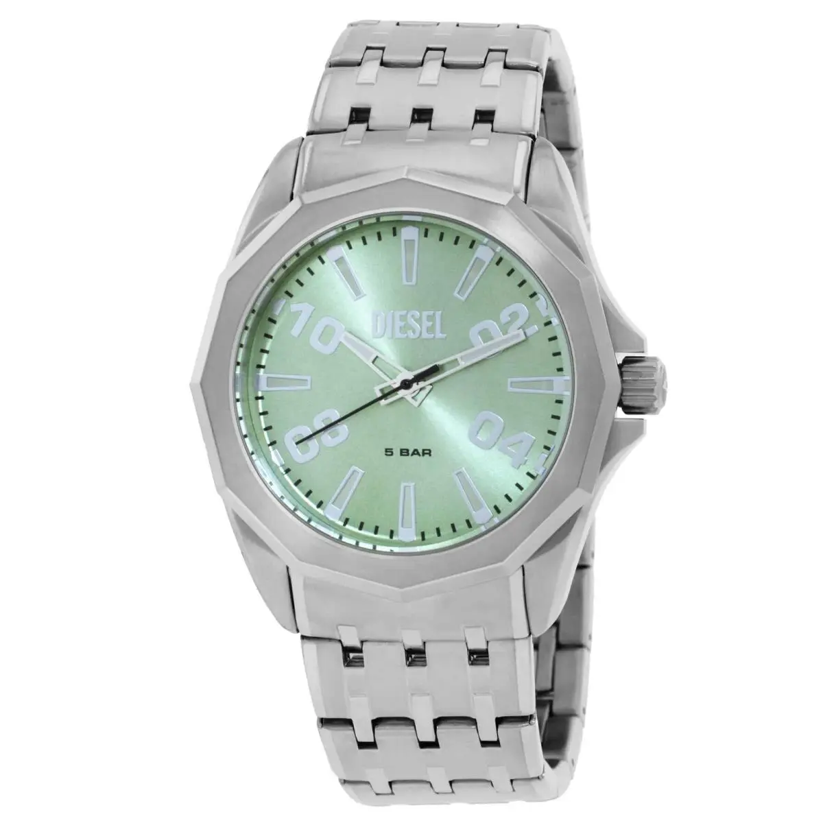 Diesel Stinger Quartz Green Dial Men`s Watch DZ2237
