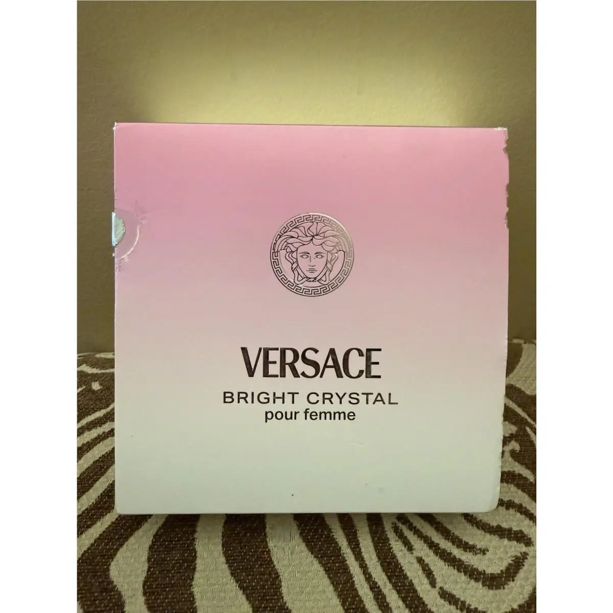 Versace Bright Crystal Women`s Eau de Toilette Natural Spray Set 2-Piece Perfume