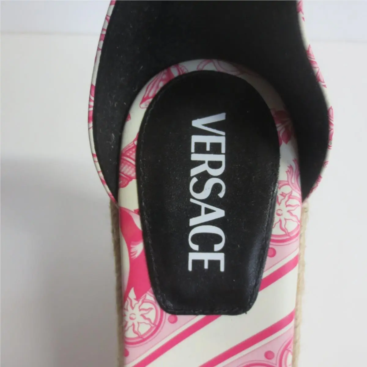 Versace shoes - IVORY/PINK (UPC: 8054034282798) 6