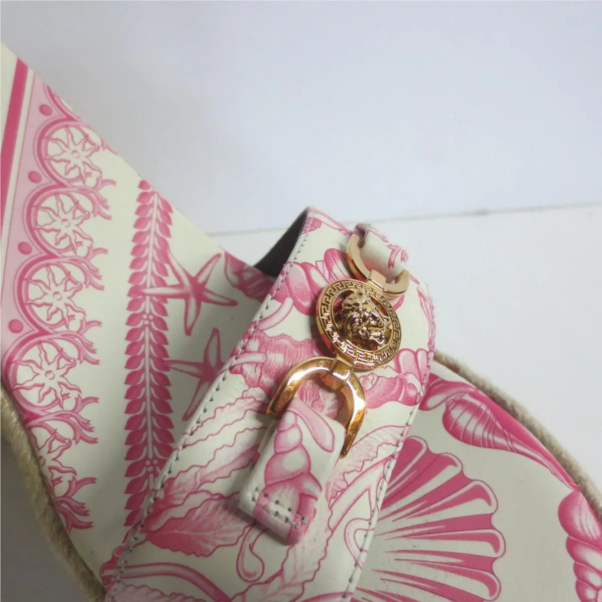 Versace shoes - IVORY/PINK (UPC: 8054034282798) 0