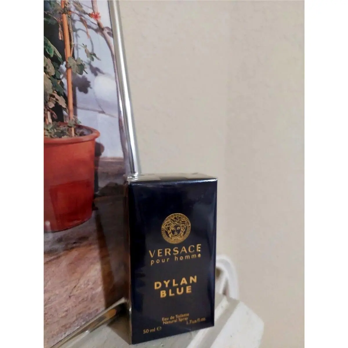 Versace Pour Homme Dylan Blue Eau DE Toilette Spray For Men 1.7 Oz / 50 ml