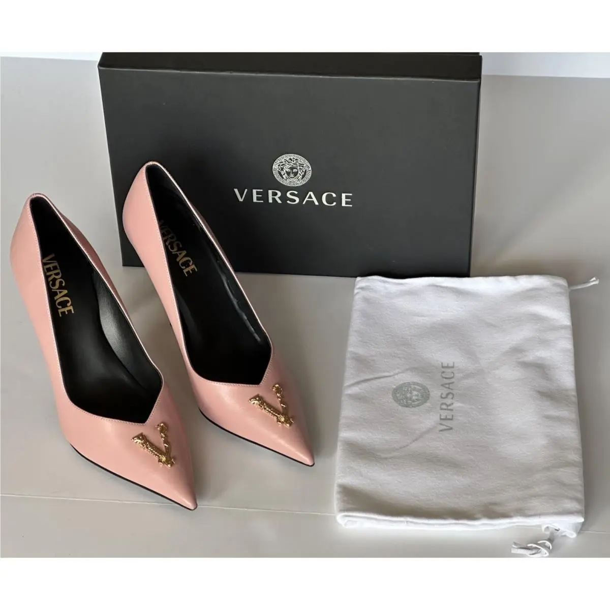 Versace shoes - Versace 1014744 - Dark Rose 8