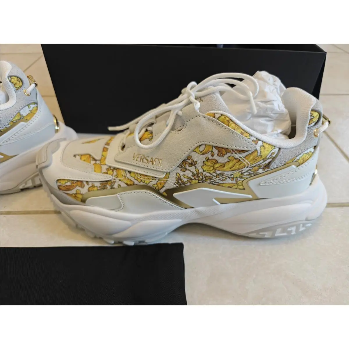 Versace shoes - Versace Mercury M_VS_01 Sneaker - Mercury Sneaker - 1016874-1A11861-1W000 - White 9