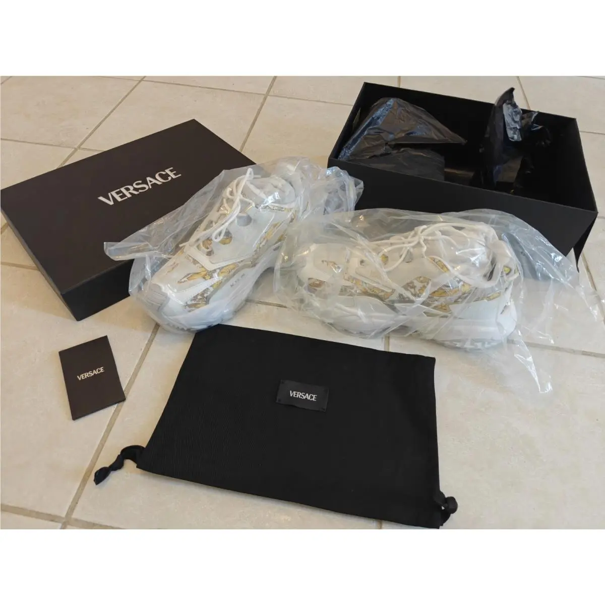 Versace shoes - Versace Mercury M_VS_01 Sneaker - Mercury Sneaker - 1016874-1A11861-1W000 - White 10
