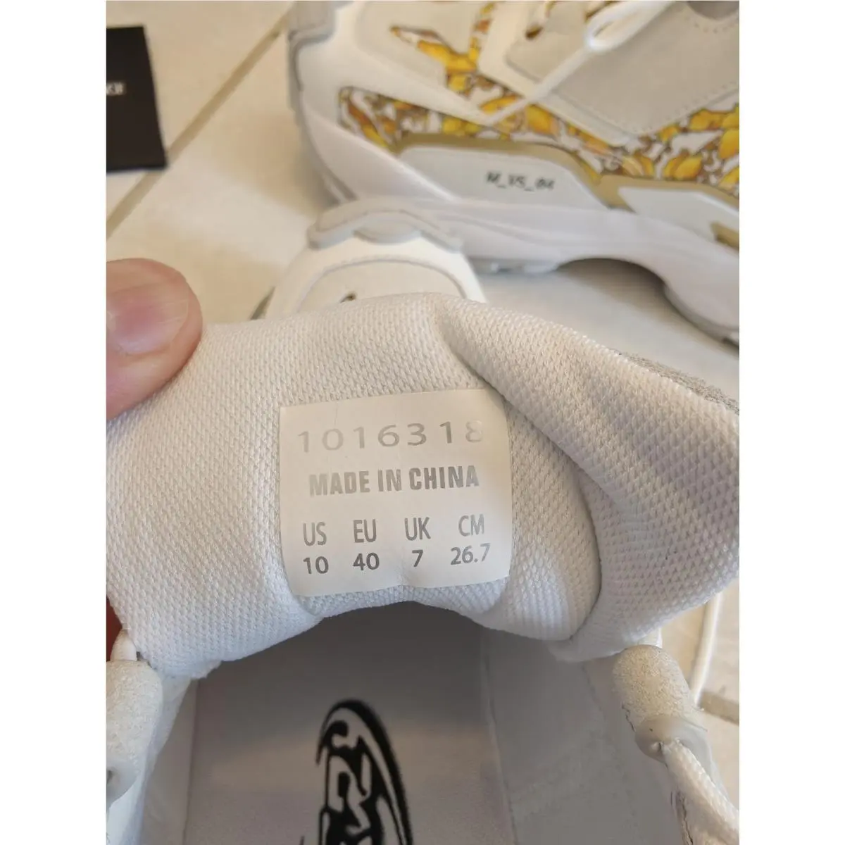 Versace shoes - Versace Mercury M_VS_01 Sneaker - Mercury Sneaker - 1016874-1A11861-1W000 - White 1