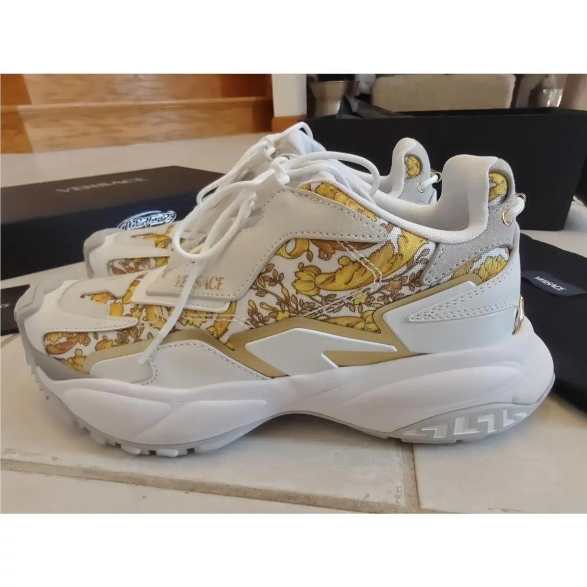 Versace shoes - Versace Mercury M_VS_01 Sneaker - Mercury Sneaker - 1016874-1A11861-1W000 - White 3