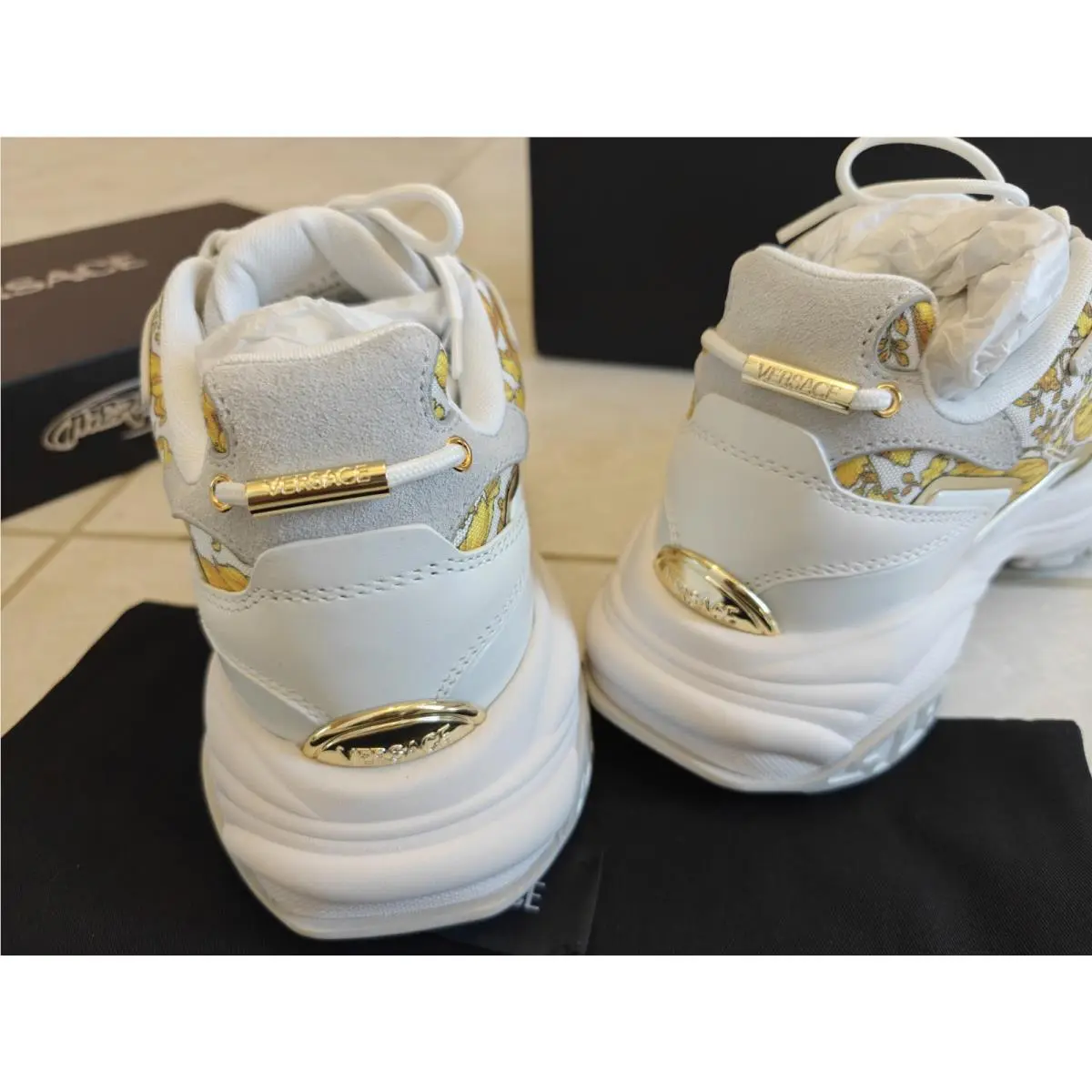 Versace shoes - Versace Mercury M_VS_01 Sneaker - Mercury Sneaker - 1016874-1A11861-1W000 - White 6