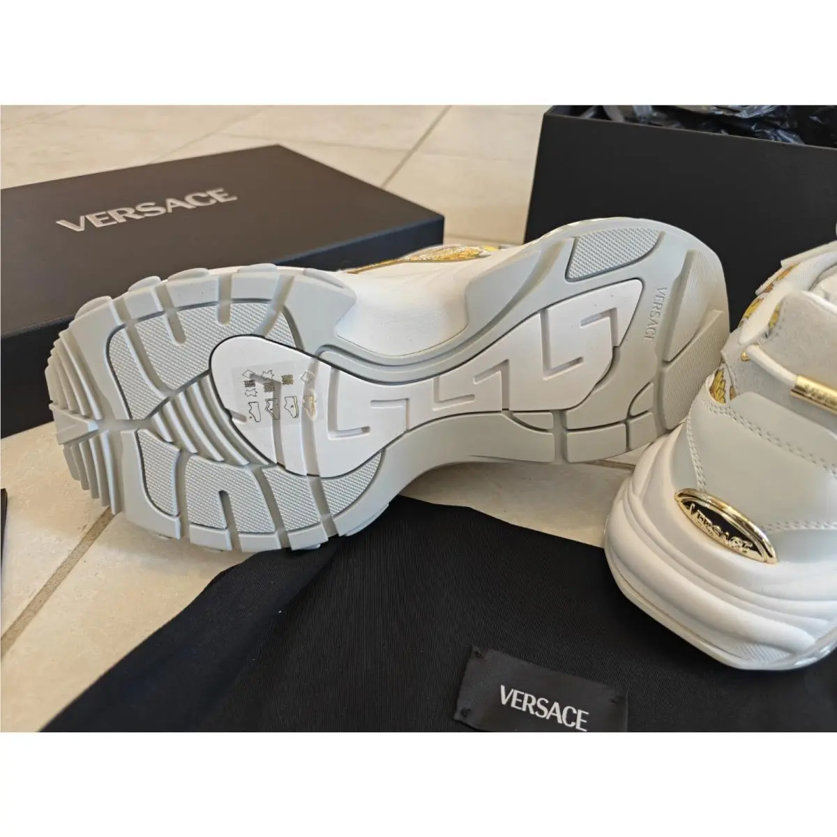 Versace shoes - Versace Mercury M_VS_01 Sneaker - Mercury Sneaker - 1016874-1A11861-1W000 - White 7