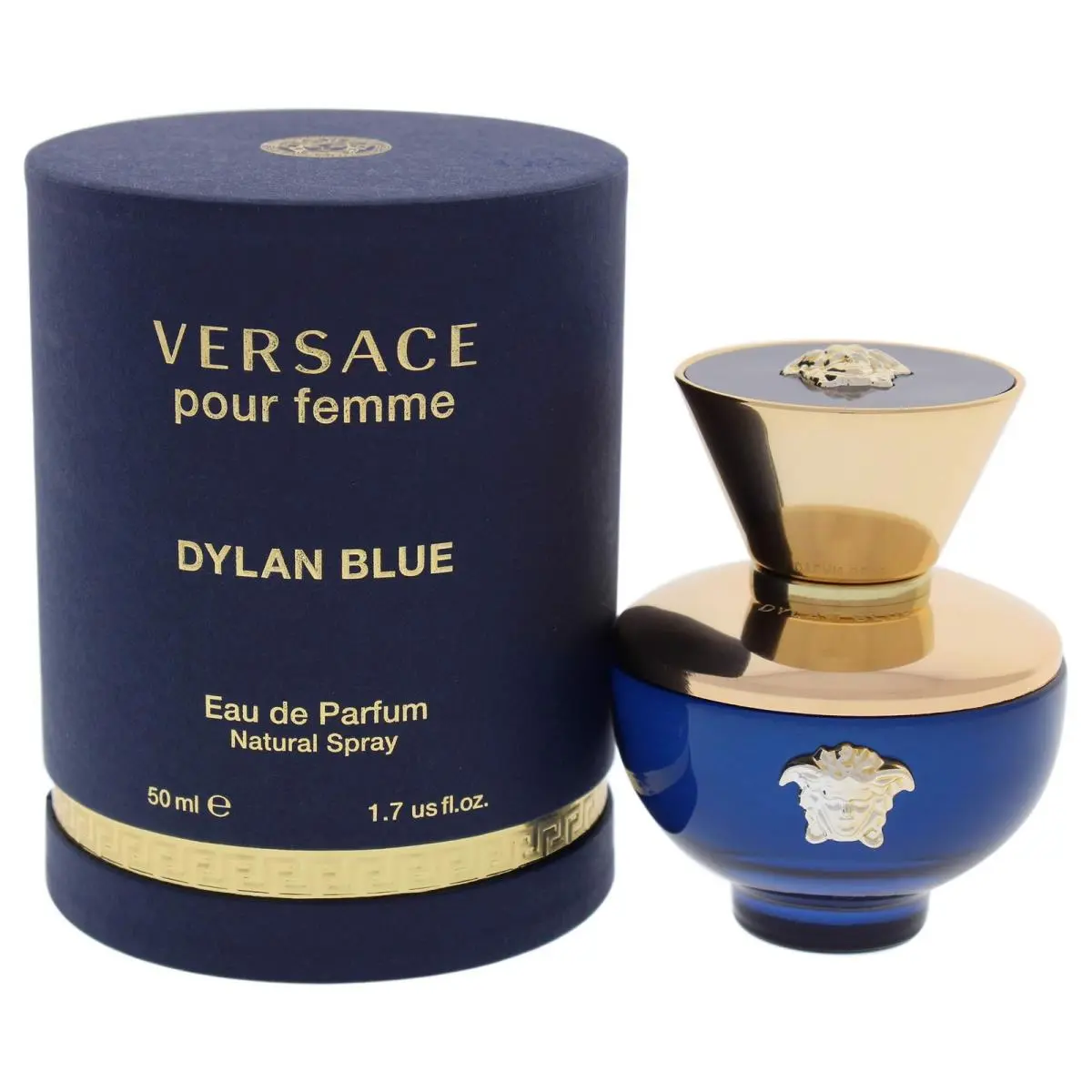 Dylan Blue Pour Femme Eau de Parfum Spray 1.7 Fl Oz Pack of 1 130690 by Versace