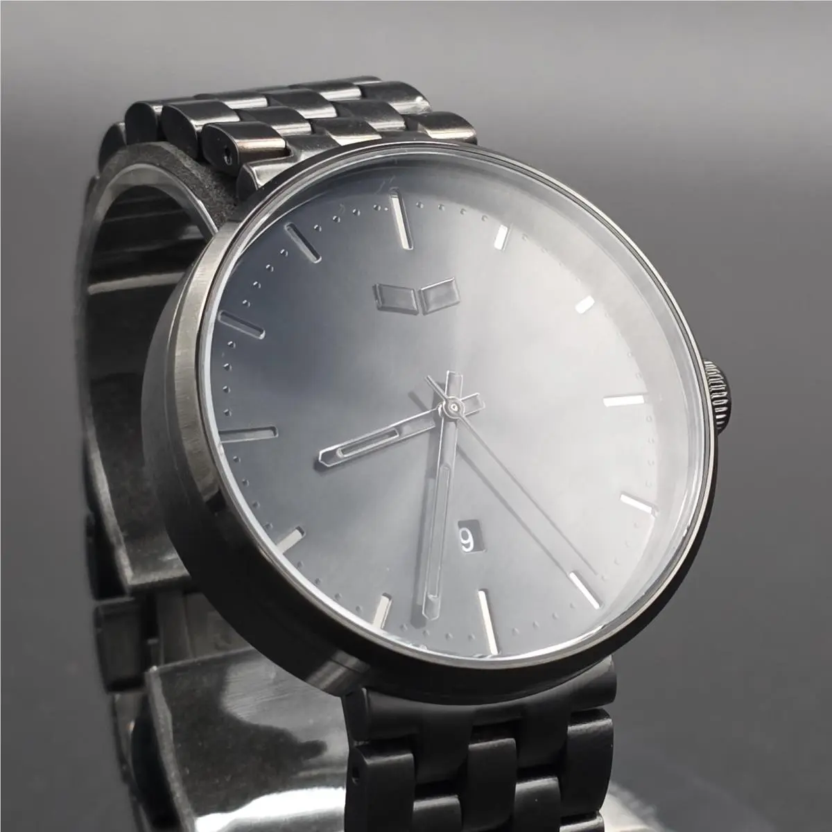 Roosevelt Stainless Steel Analog Quartz Watch -ROS3M002 - Black/black by Vestal